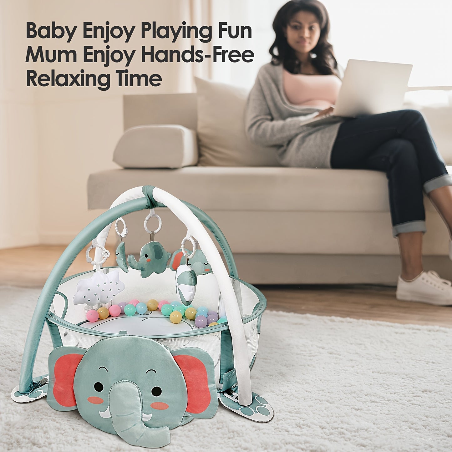4 In 1 Baby Play Mat