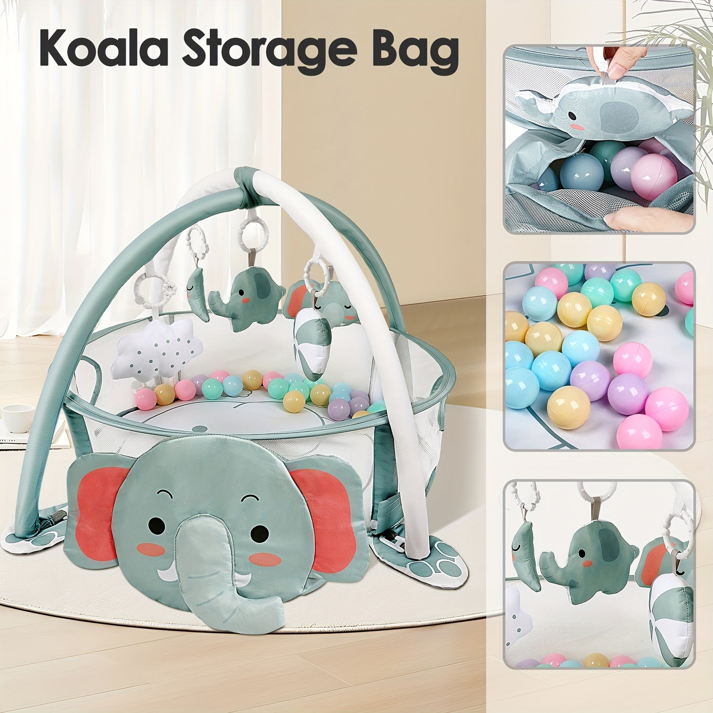 4 In 1 Baby Play Mat