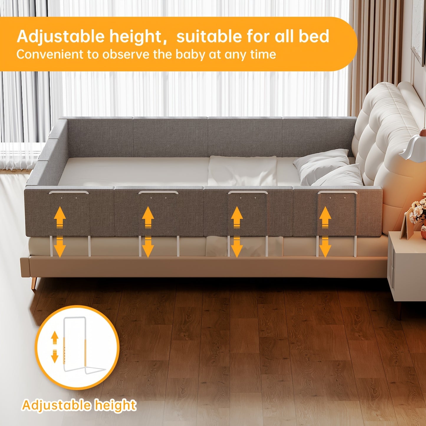 Baby Bed Rail Guard