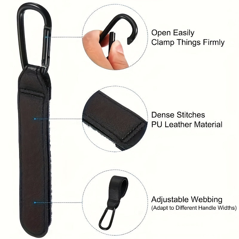 Multi-purpose Stroller Hooks