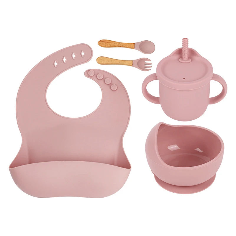 Silicone Baby Feeding Set