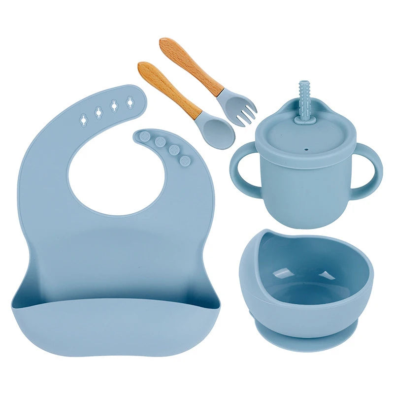 Silicone Baby Feeding Set