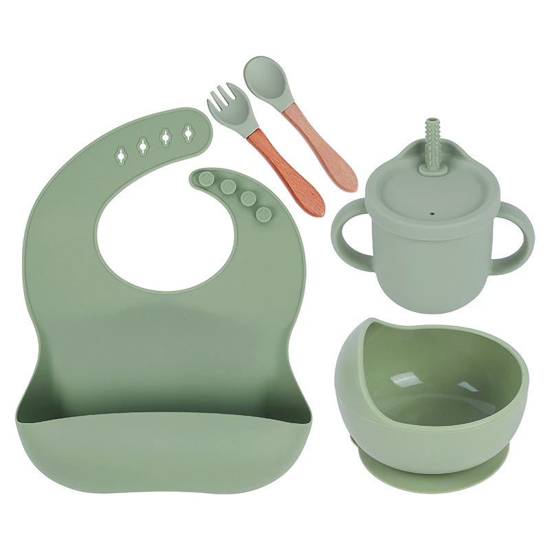 Silicone Baby Feeding Set