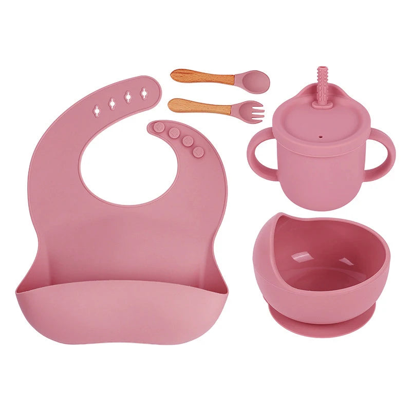 Silicone Baby Feeding Set