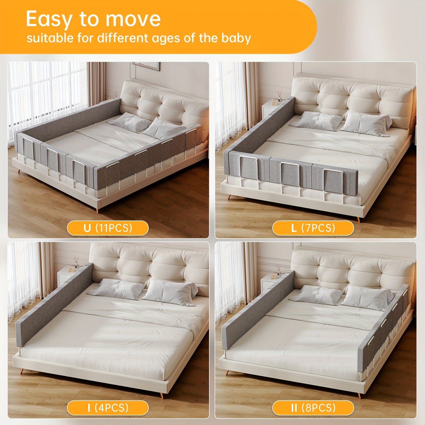 Baby Bed Rail Guard