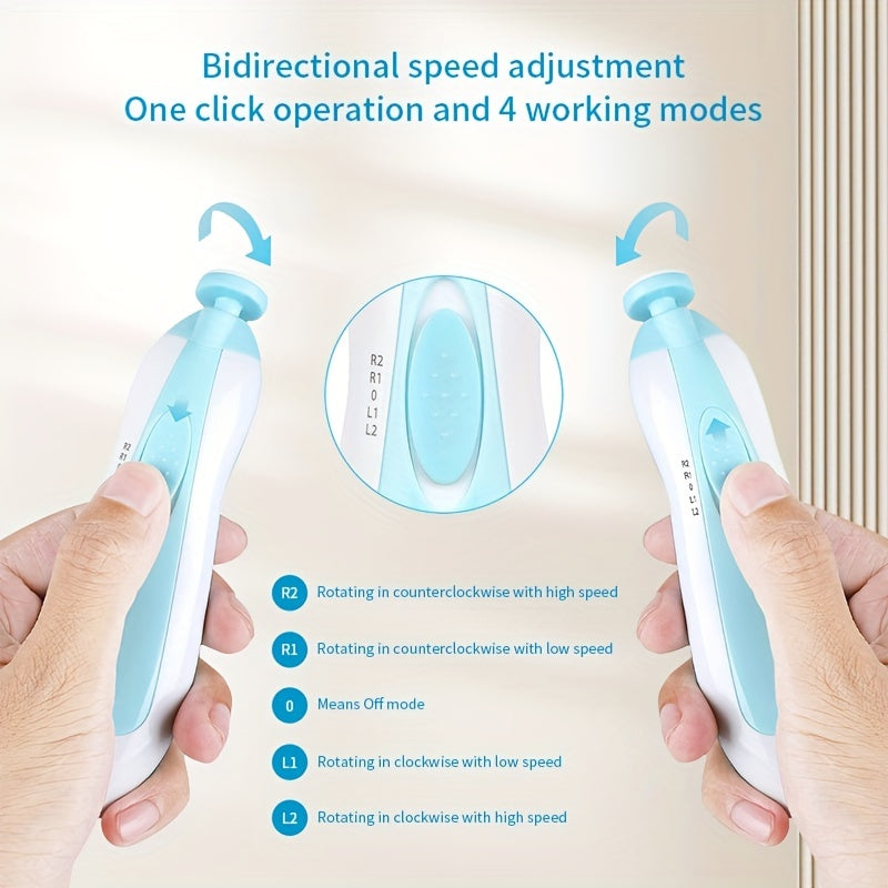 6-in-1 Electric Nail Trimmer Kit