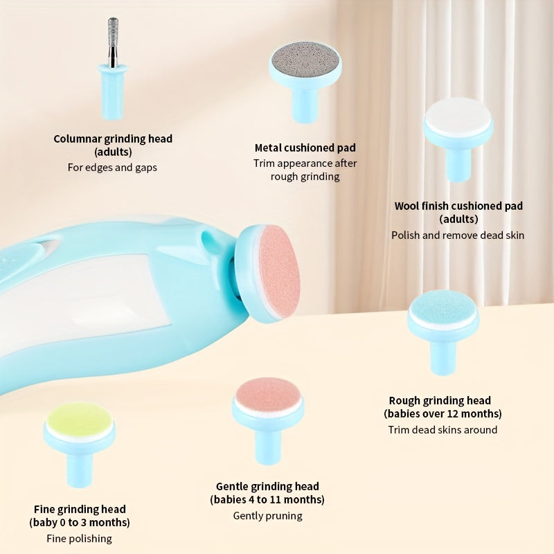 6-in-1 Electric Nail Trimmer Kit