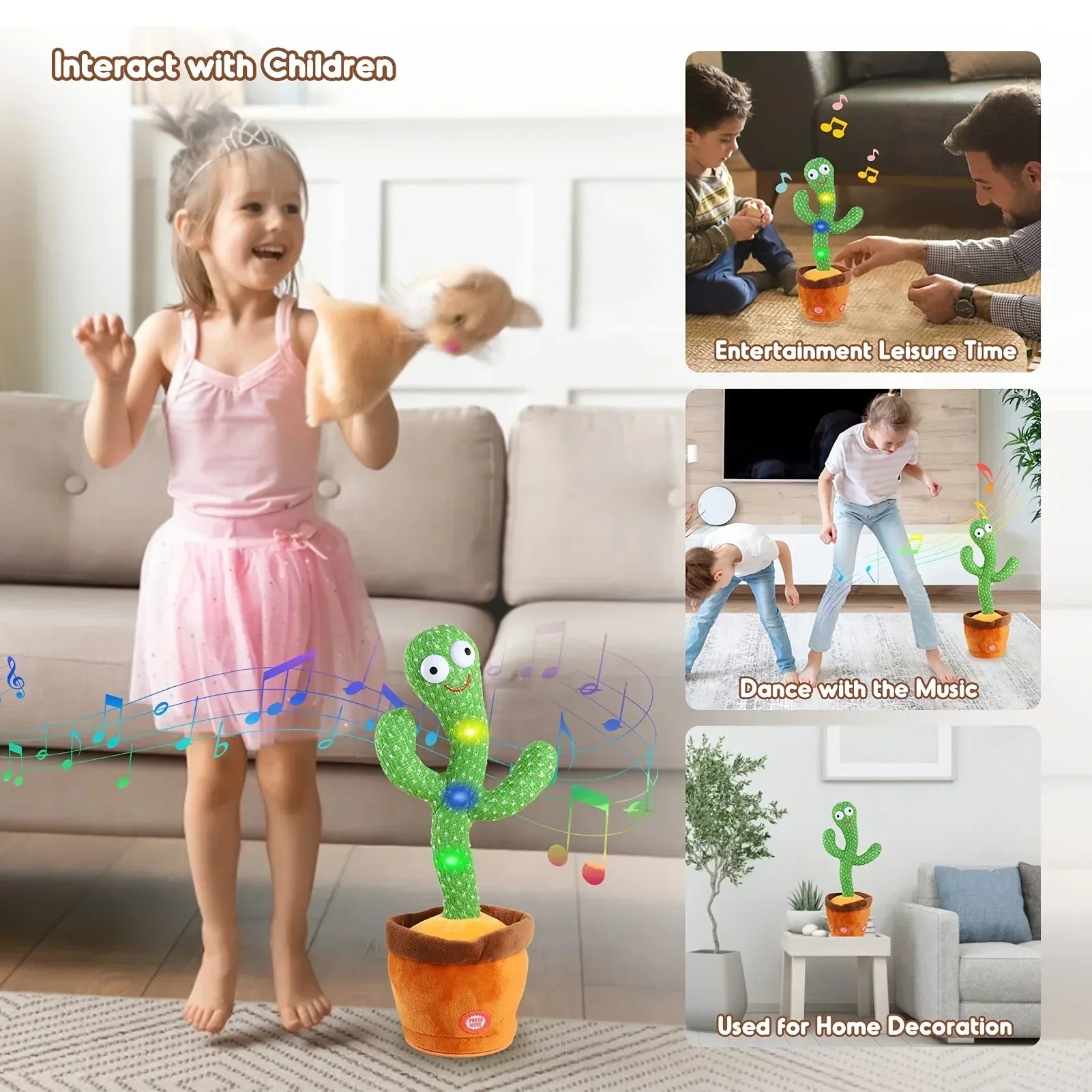 Updated Dancing & Talking Cactus - Just Fetched - Explore Our Fantastic Collection of Baby Products