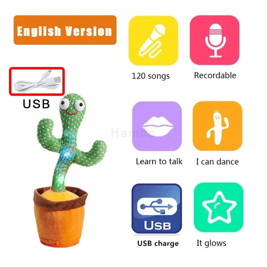 Updated Dancing & Talking Cactus - Just Fetched - Explore Our Fantastic Collection of Baby Products
