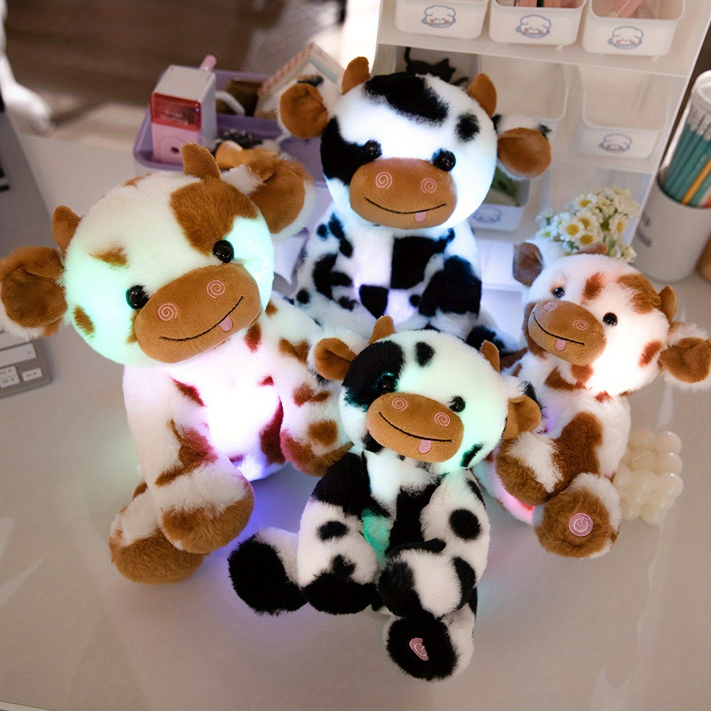 Adorable LED Cow