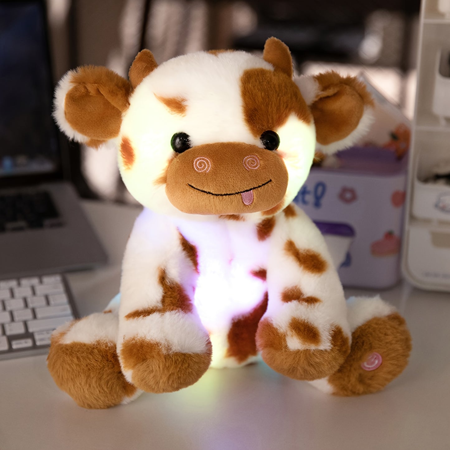 Adorable LED Cow